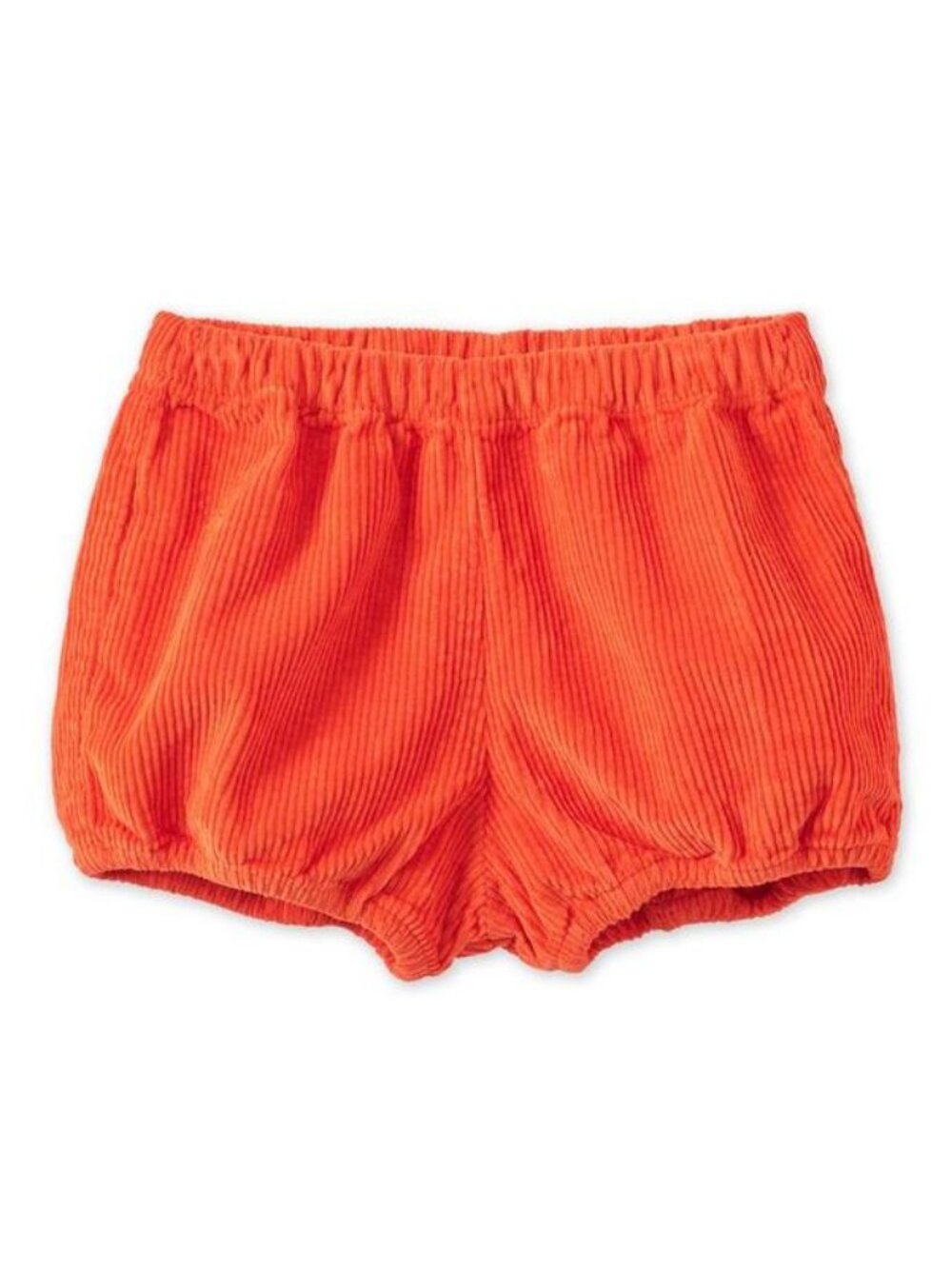 Baby Organic Cotton Corduroy Bloomers - Dark Coral
